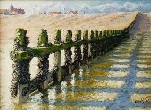 Painting of Shoreham Beach